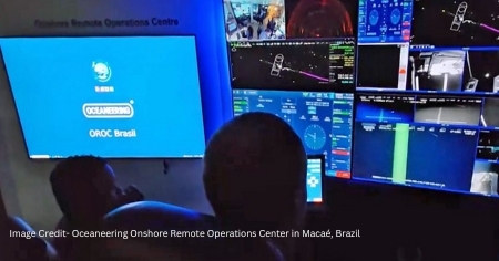The first onshore operation of a remotely operated vehicle (ROV) from an onshore remote operation centre (OROC)